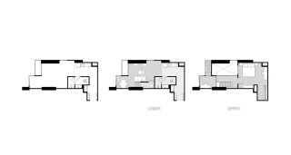 Apartment floor plan, 1 bedroom in Culture Chula No. 11010